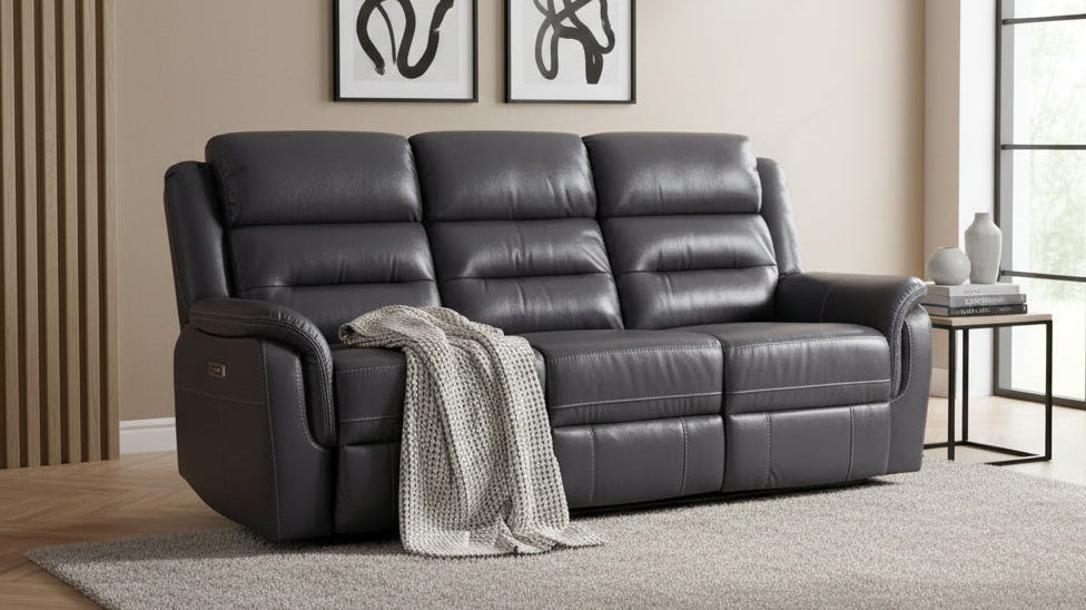 Leather Reclining Sofas