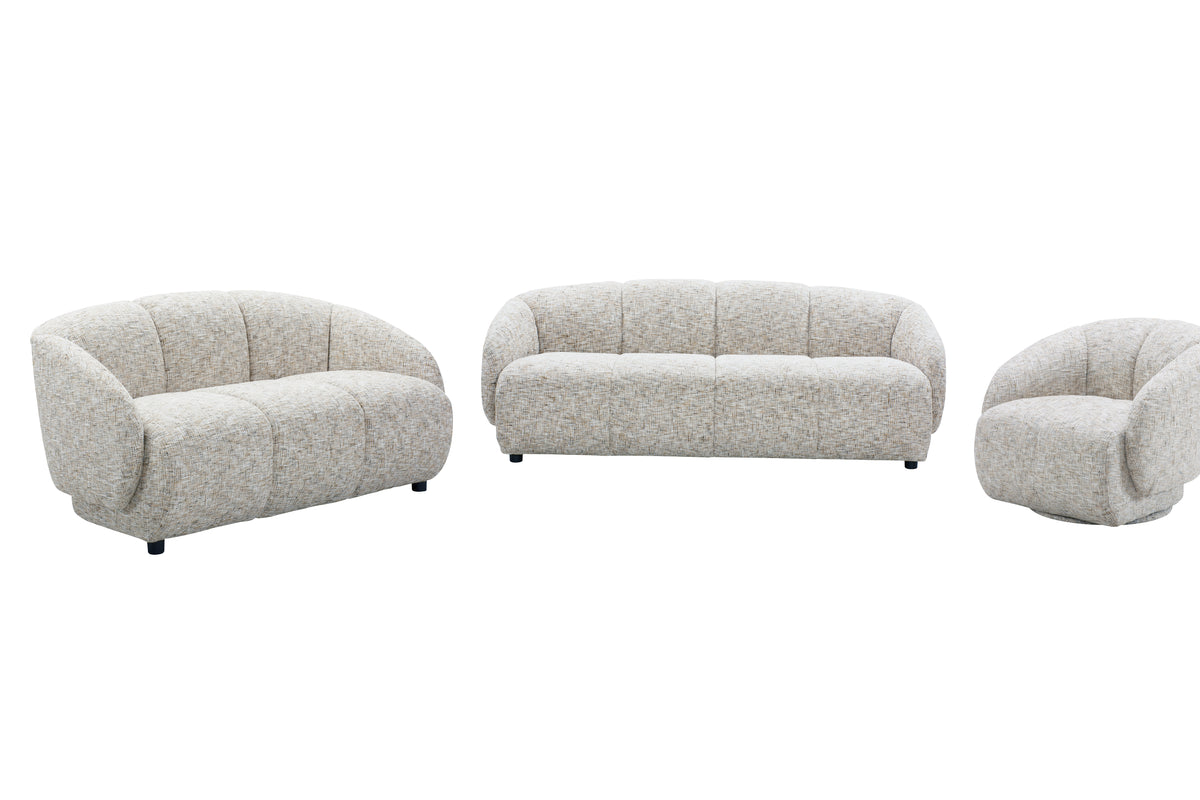 Santorini Swivel Cuddle Chair – Beige - Dante Furniture - image 4