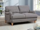 2 Seater Fabric Grey Sofa
