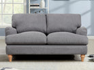 3 Seater Fabric Grey Sofa