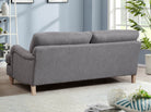 4 Seater Fabric Grey Sofa