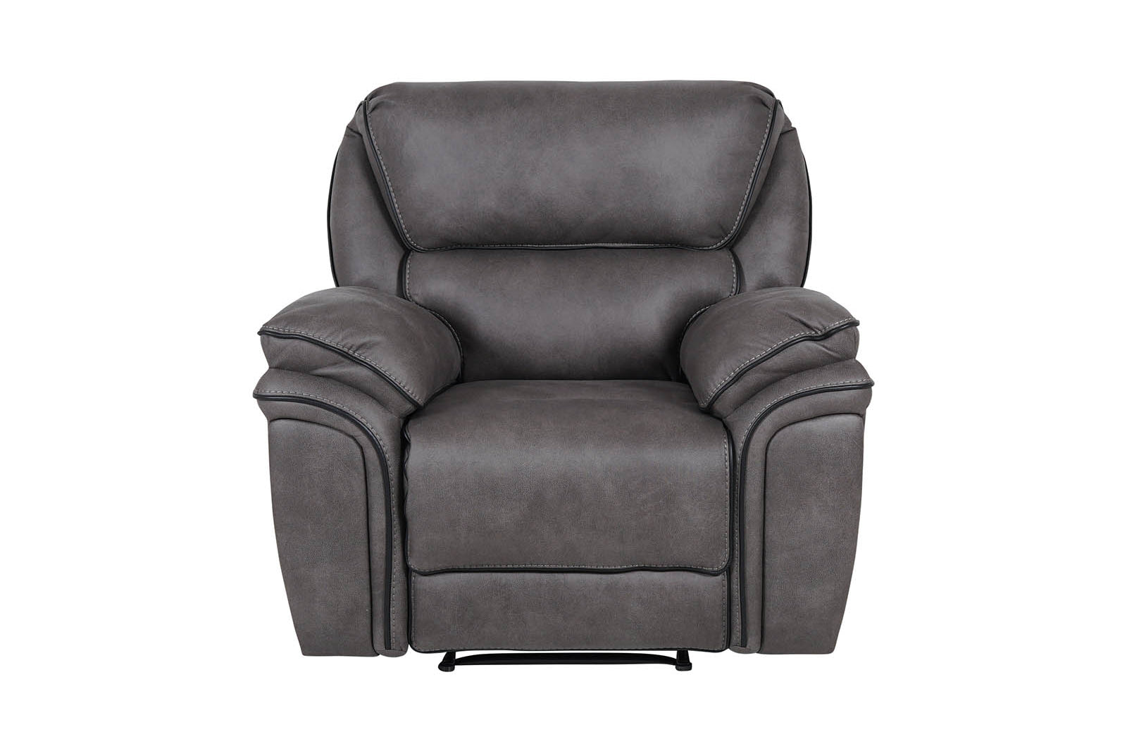 Monaco grey recliner armchair
