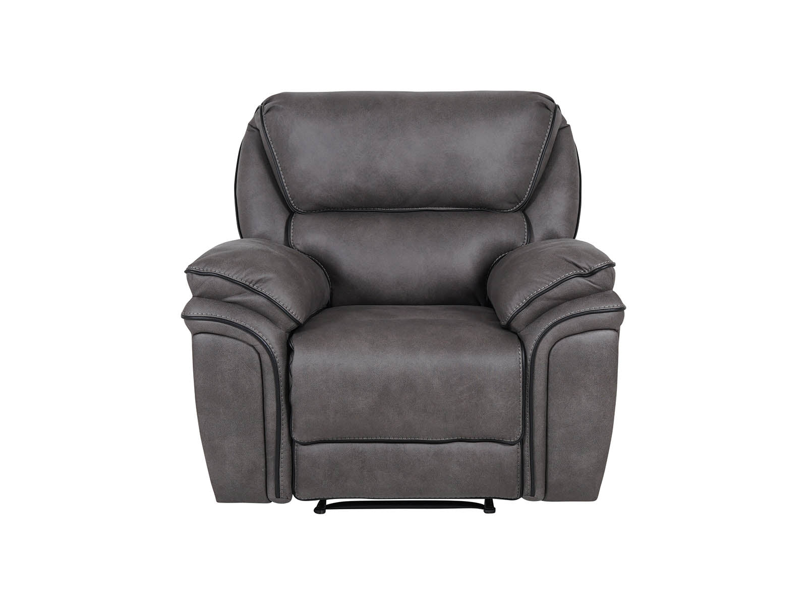Monaco grey recliner armchair