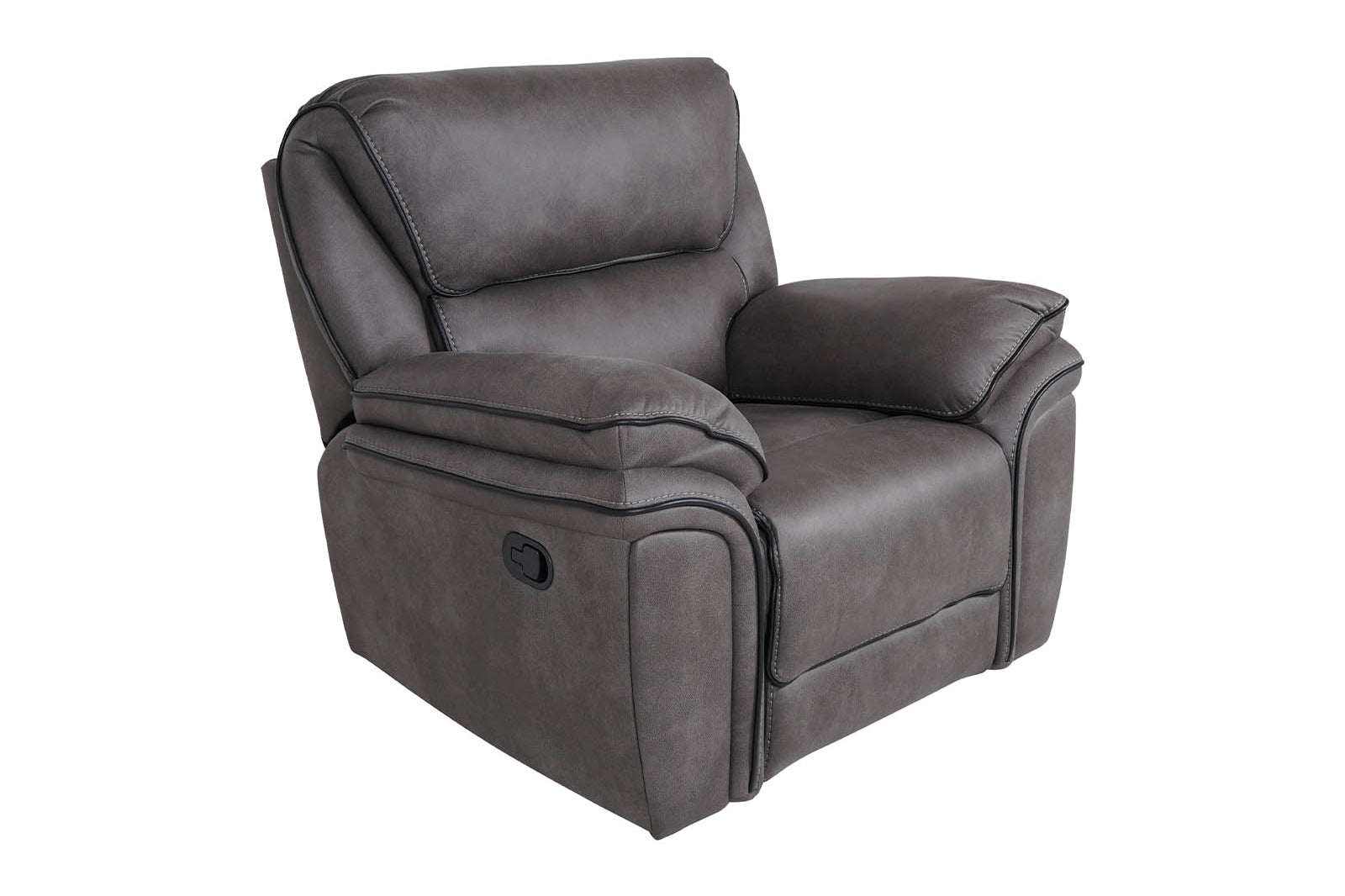 Monaco grey recliner armchair