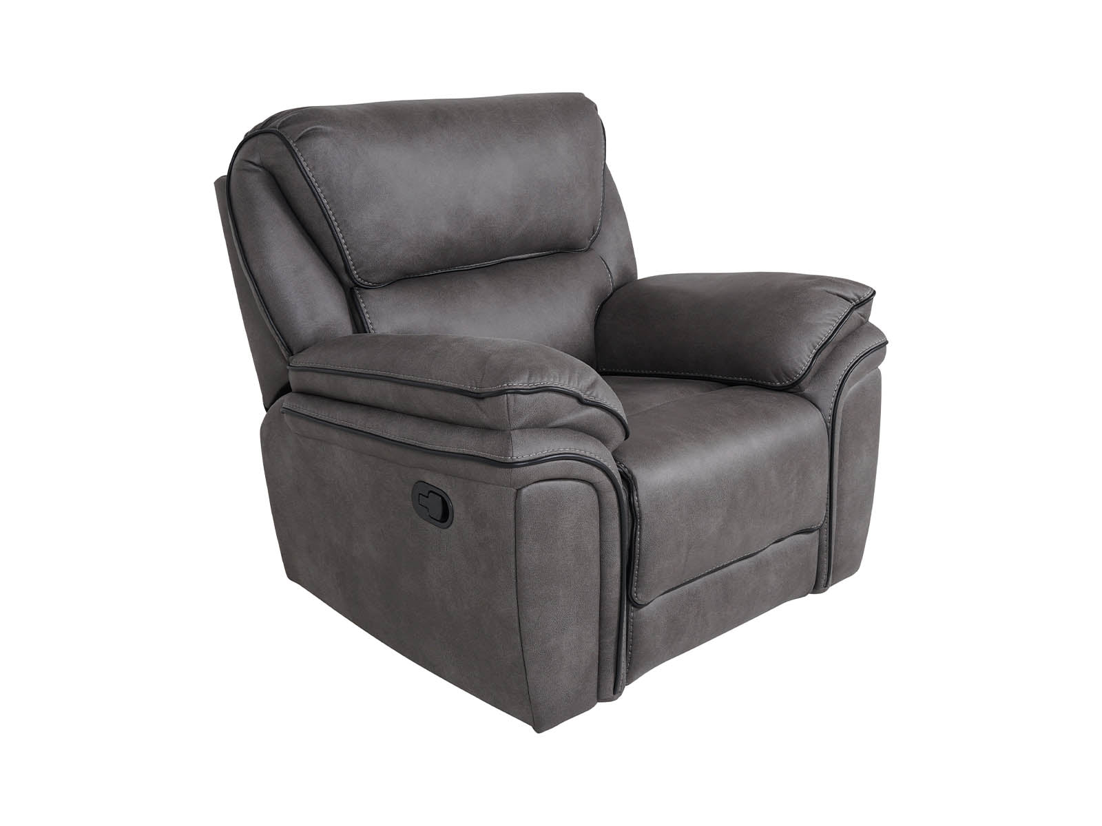 Monaco grey recliner armchair