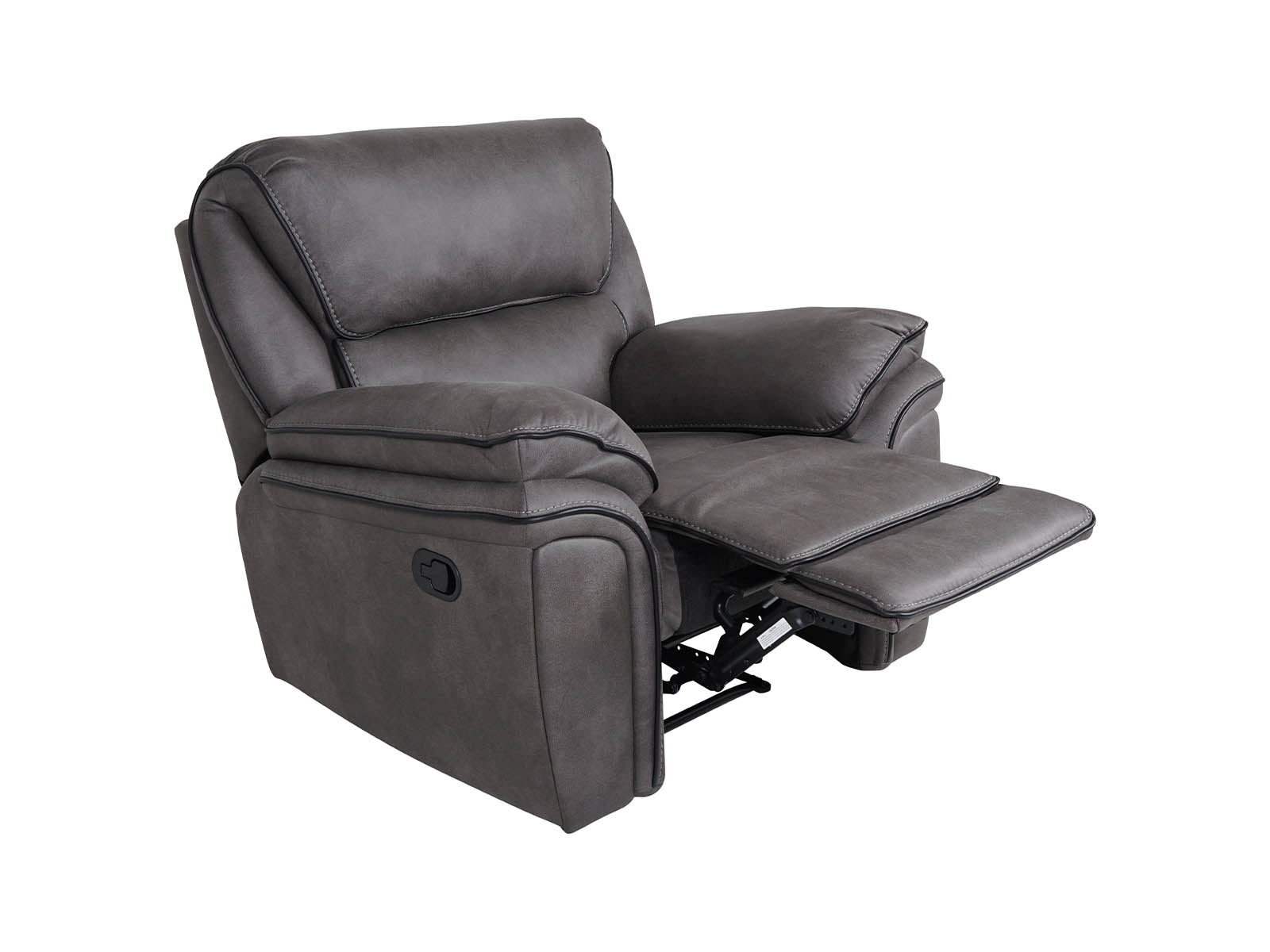 Monaco grey recliner armchair