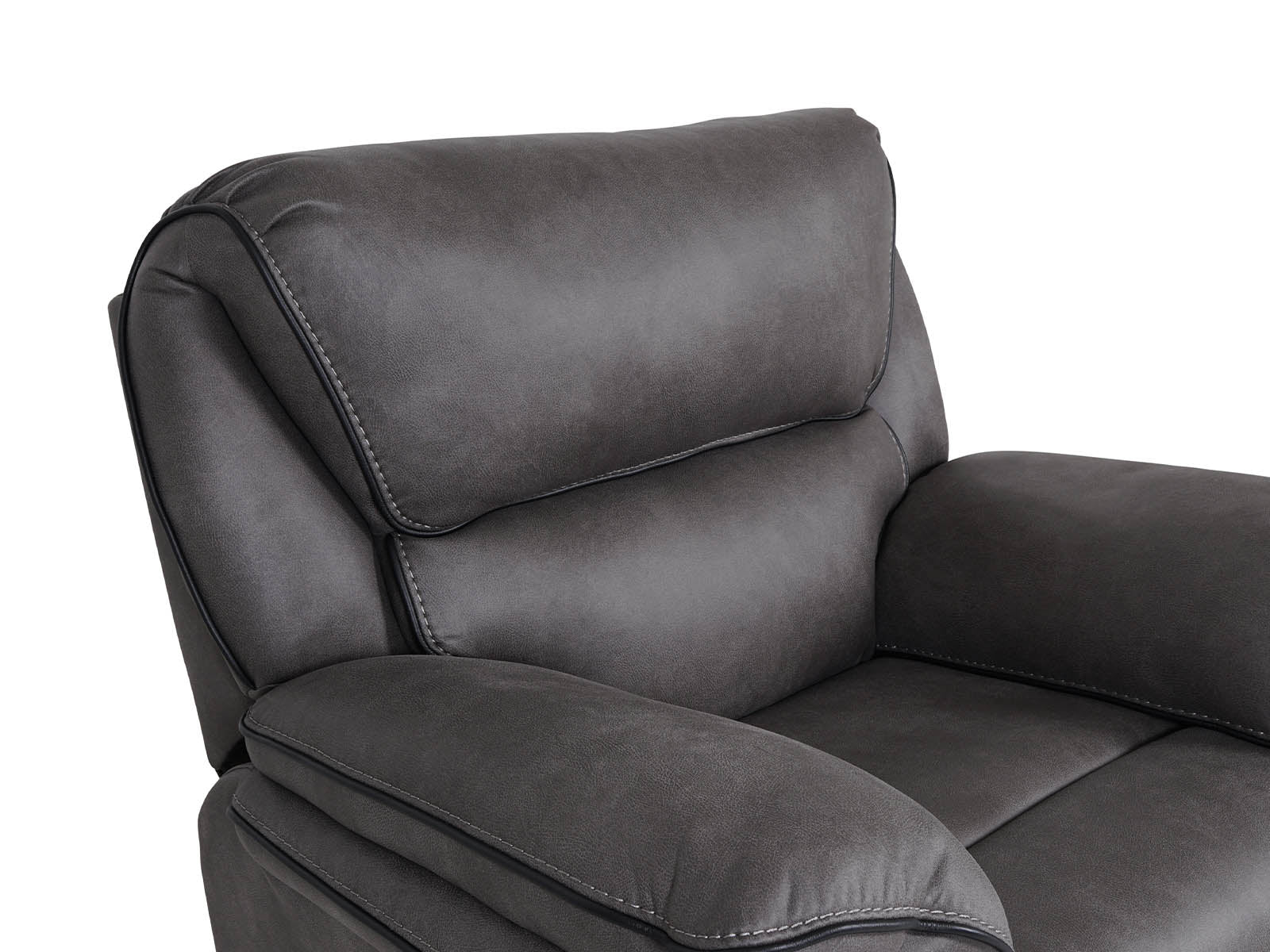 Monaco grey recliner armchair