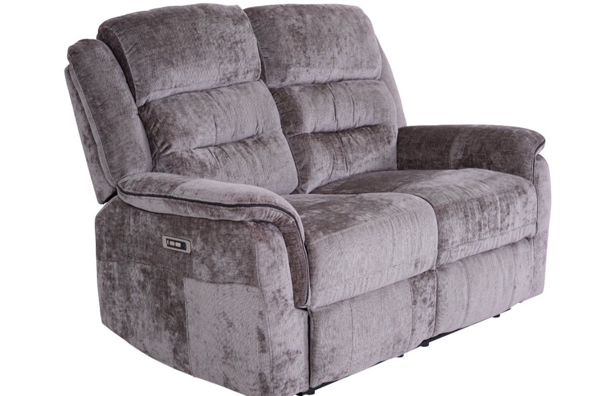 Turin 2 Seater Fabric Recliner Sofa - Dante Furniture