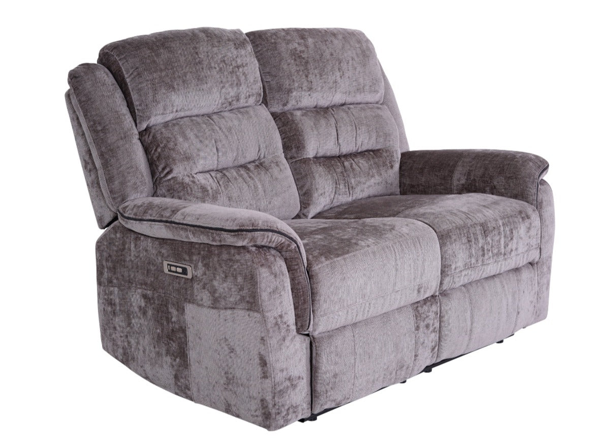 Turin 2 Seater Fabric Recliner Sofa - Dante Furniture