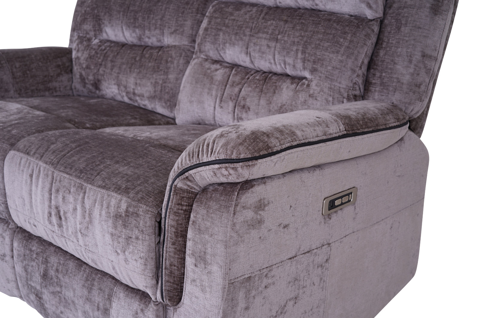 Turin 2 Seater Fabric Recliner Sofa - Dante Furniture