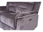 Turin 2 Seater Fabric Recliner Sofa - Dante Furniture