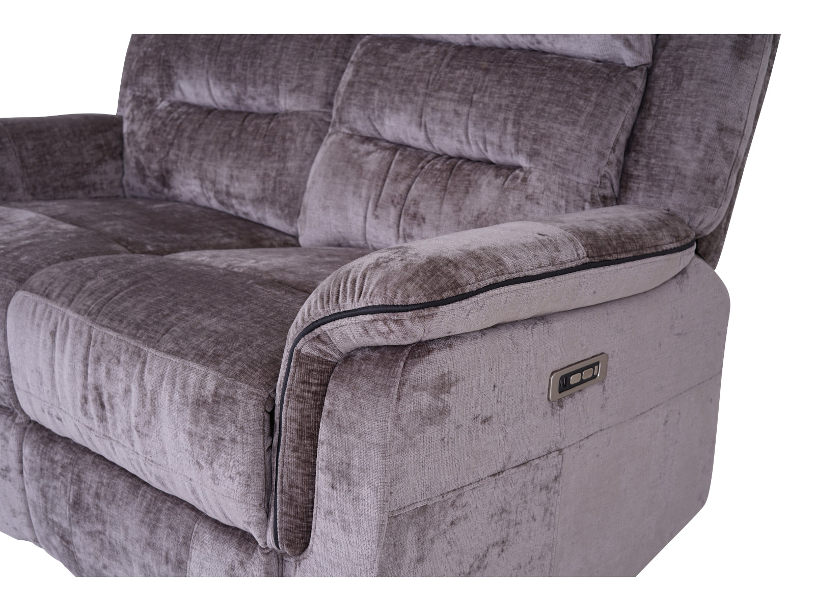 Turin 2 Seater Fabric Recliner Sofa - Dante Furniture