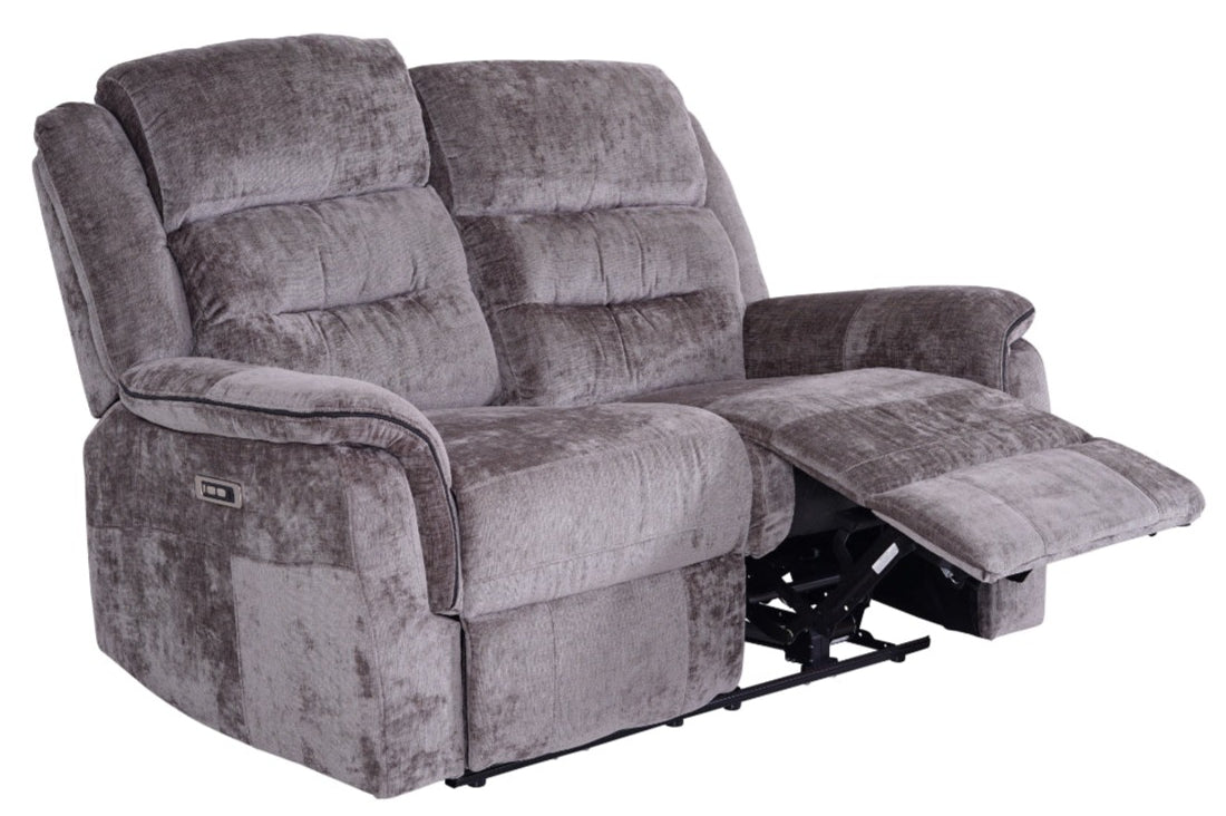 Turin 2 Seater Fabric Recliner Sofa - Dante Furniture