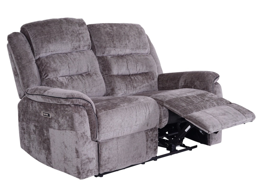 Turin 2 Seater Fabric Recliner Sofa - Dante Furniture