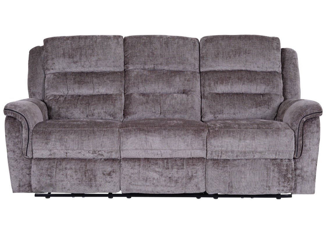 Turin 3 Seater Fabric Recliner Sofa - Dante Furniture