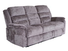 Turin 3 Seater Fabric Recliner Sofa - Dante Furniture