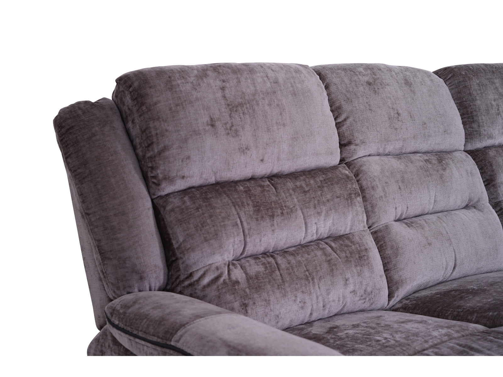 Turin 3 Seater Fabric Recliner Sofa - Dante Furniture