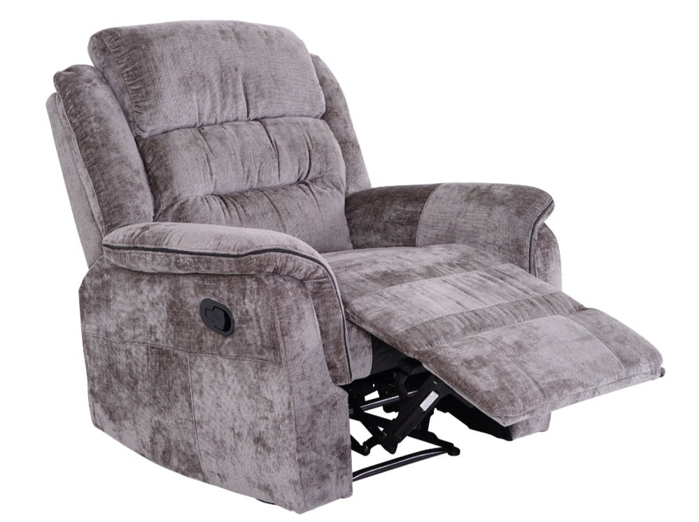 Turin Fabric Recliner Armchair - Dante Furniture