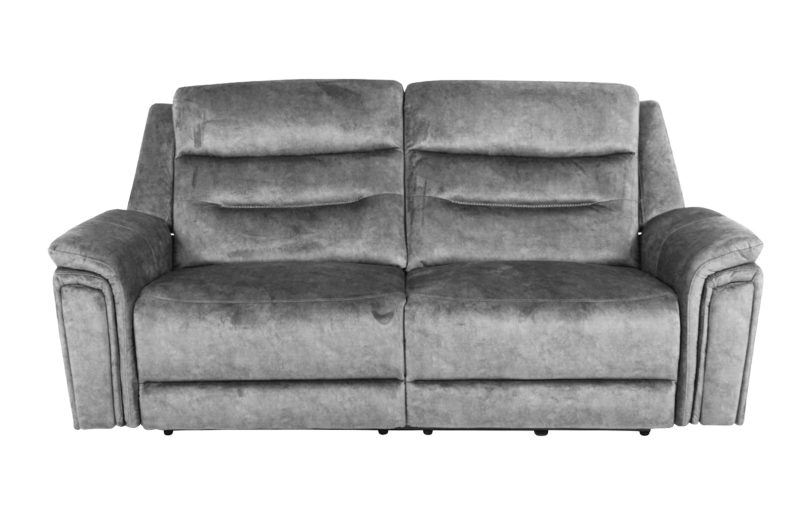 Berlin 3 Seater Power Recliner - Light Grey - Dante Furniture