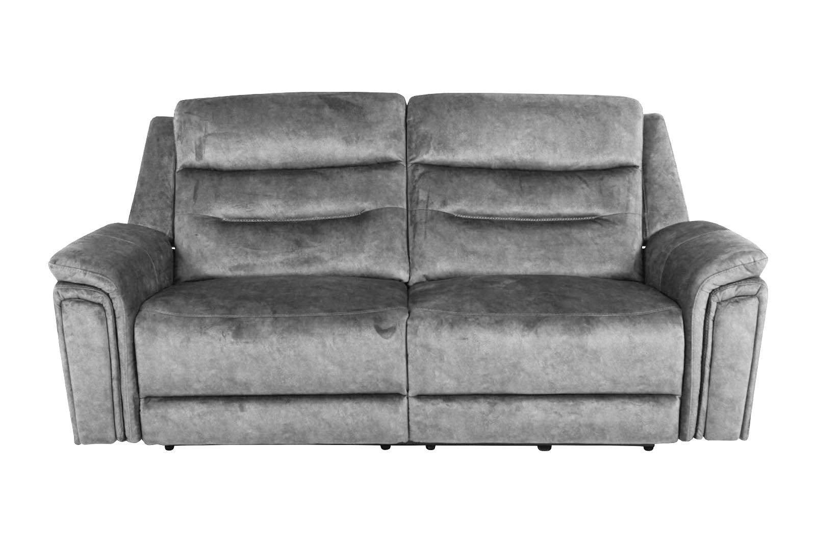 Berlin 3 Seater Power Recliner - Light Grey - Dante Furniture