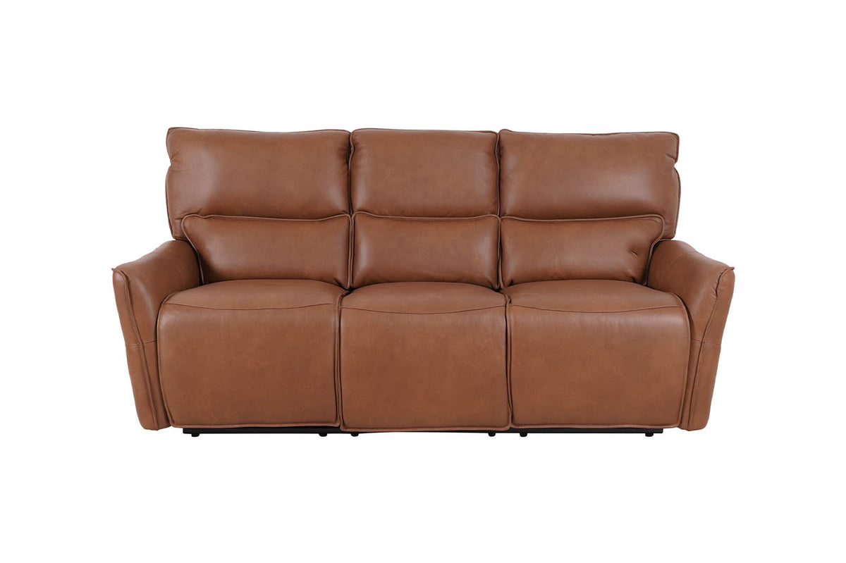 Gracie 3 Seater Smart Sofa Power Recliner - Tan - Dante Furniture