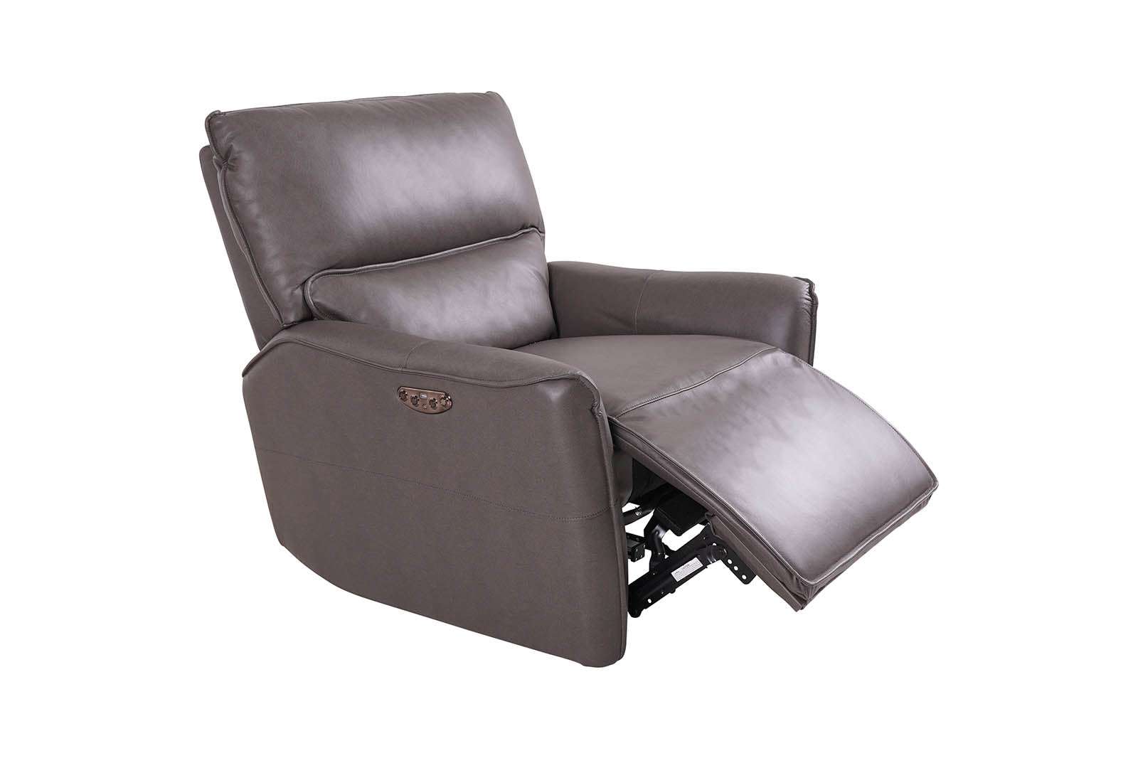 Gracie Armchair Power Recliner - Grey - Dante Furniture