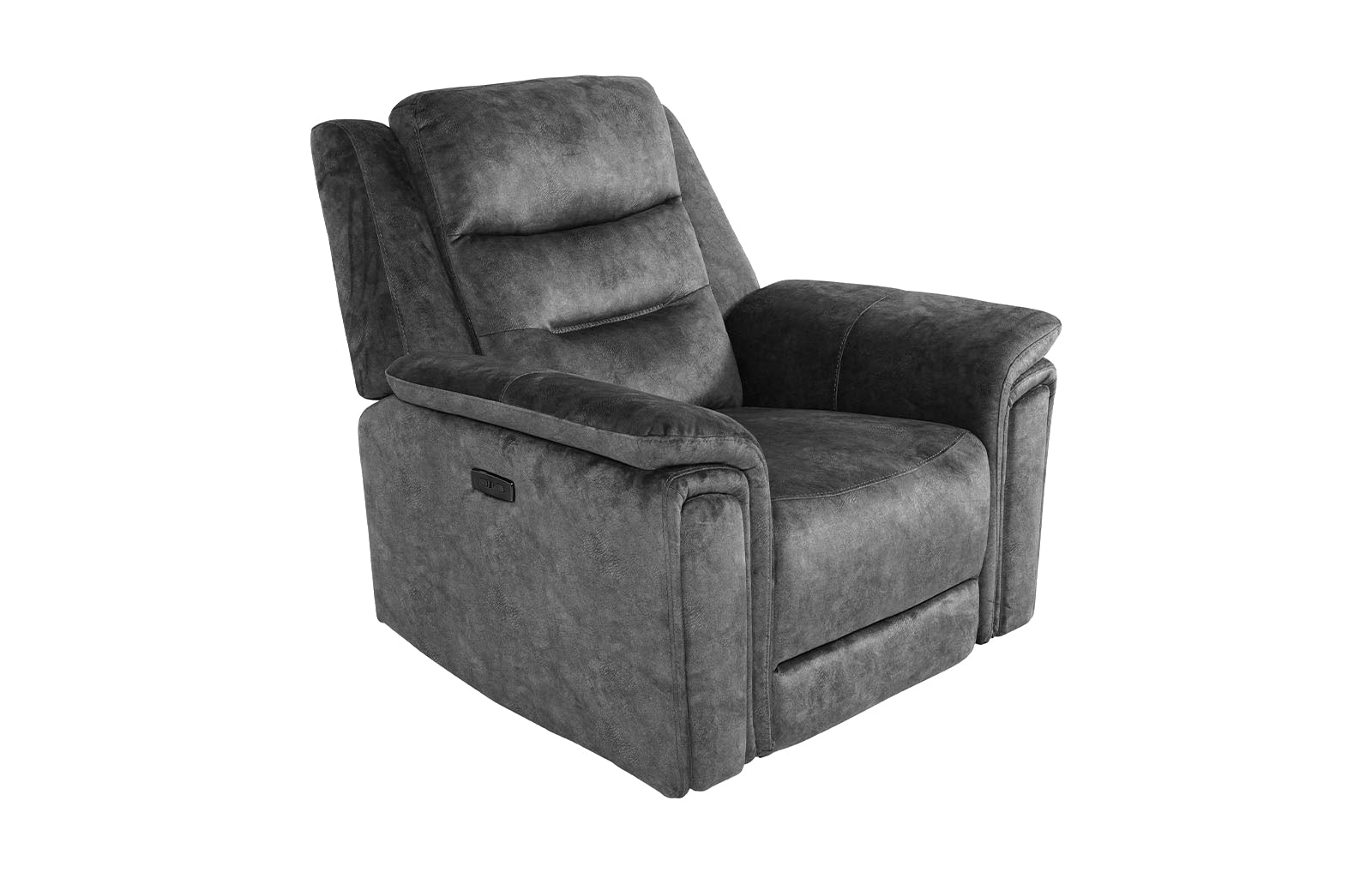 Berlin Power Recliner Armchair - Dark Grey - Dante Furniture