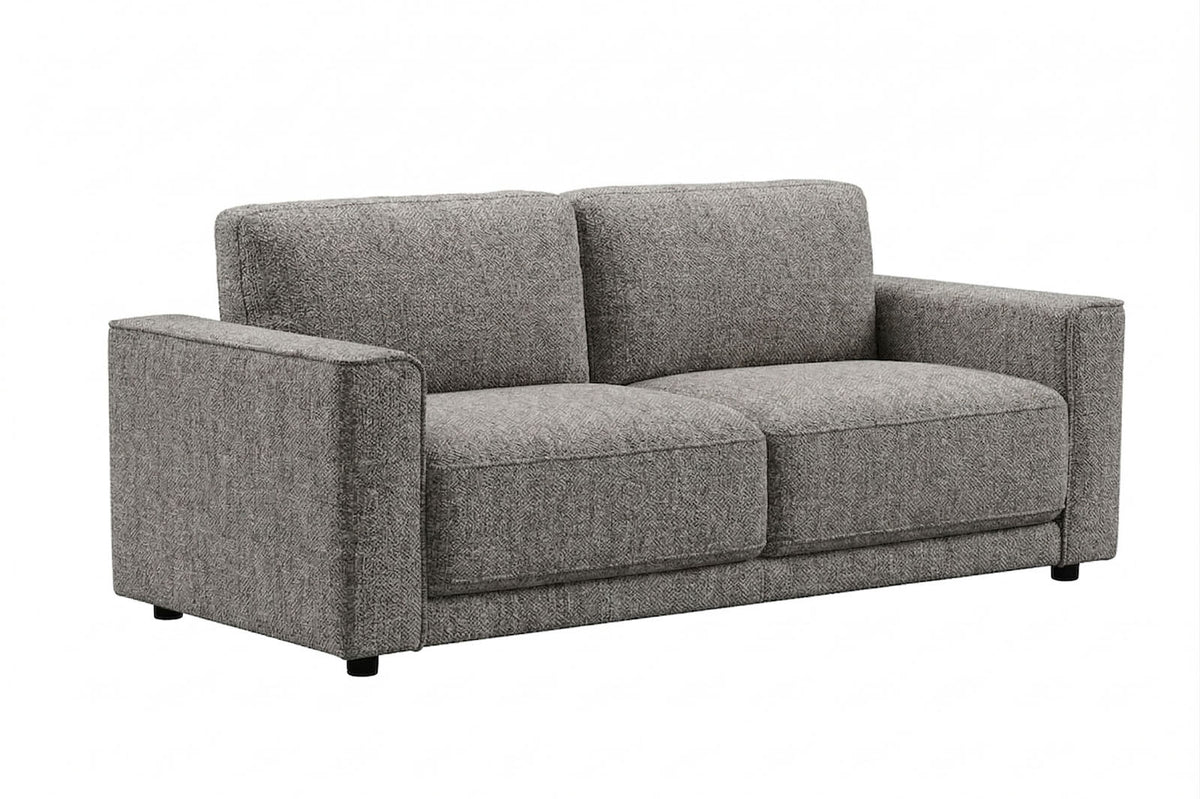 Luca 3 Seater Sofa – Grey Chenille - Dante Furniture - image 3