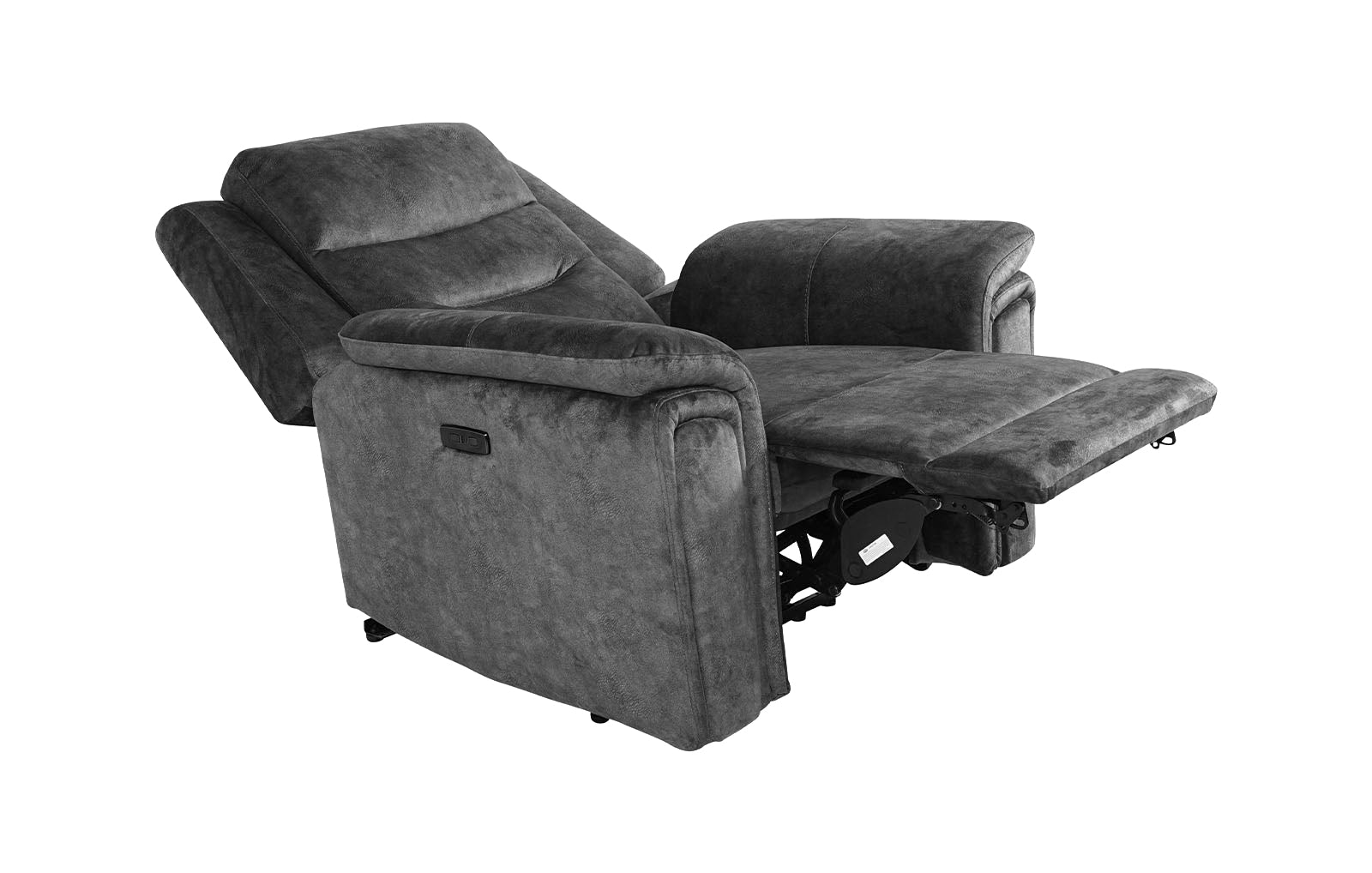 Berlin Power Recliner Armchair - Dark Grey - Dante Furniture