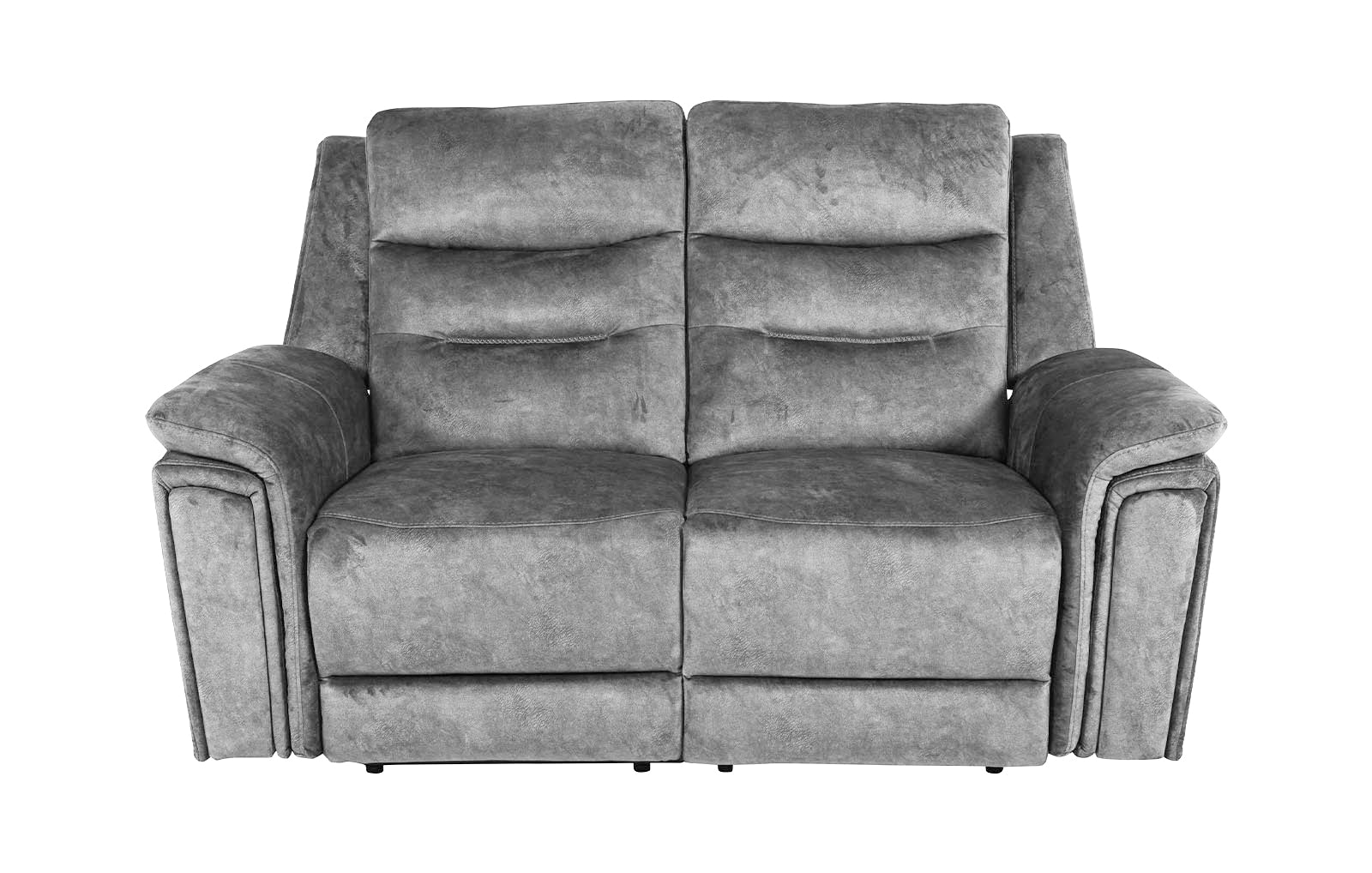 Berlin 2 Seater Power Recliner - Light Grey - Dante Furniture
