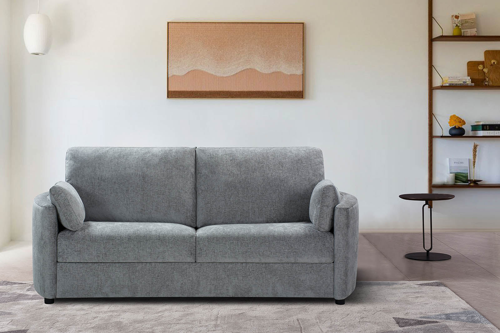 Abberton 2 Seater Sofa Bed - Grey - Dante Furniture