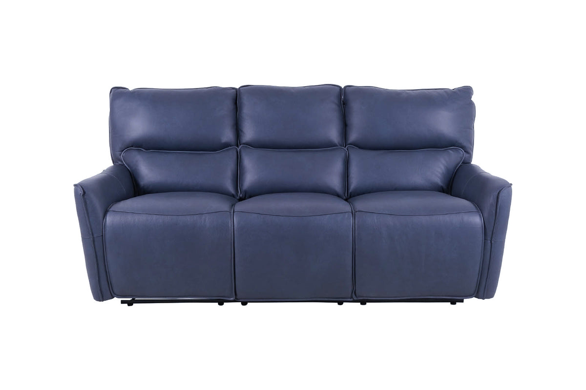 Gracie 3 Seater Smart Sofa Power Recliner - Midnight Blue - Dante Furniture