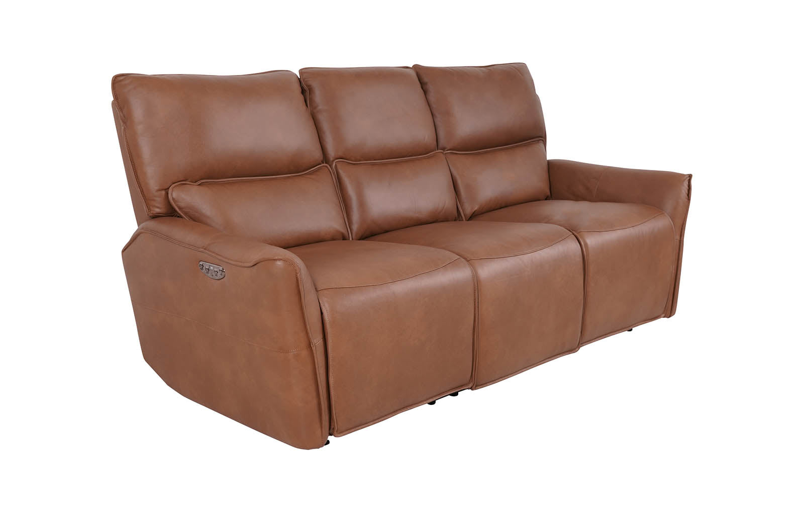 Gracie 3 Seater Smart Sofa Power Recliner - Tan - Dante Furniture