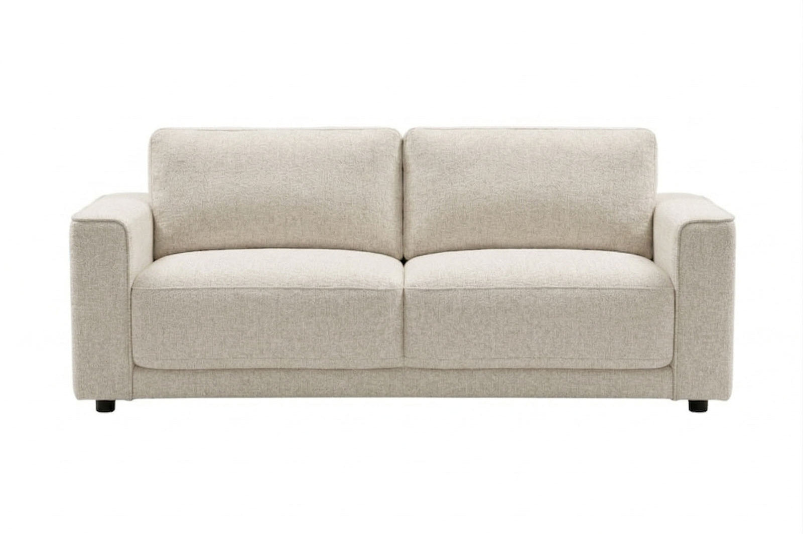 Luca 3 Seater Sofa – Oatmeal Chenille - Dante Furniture