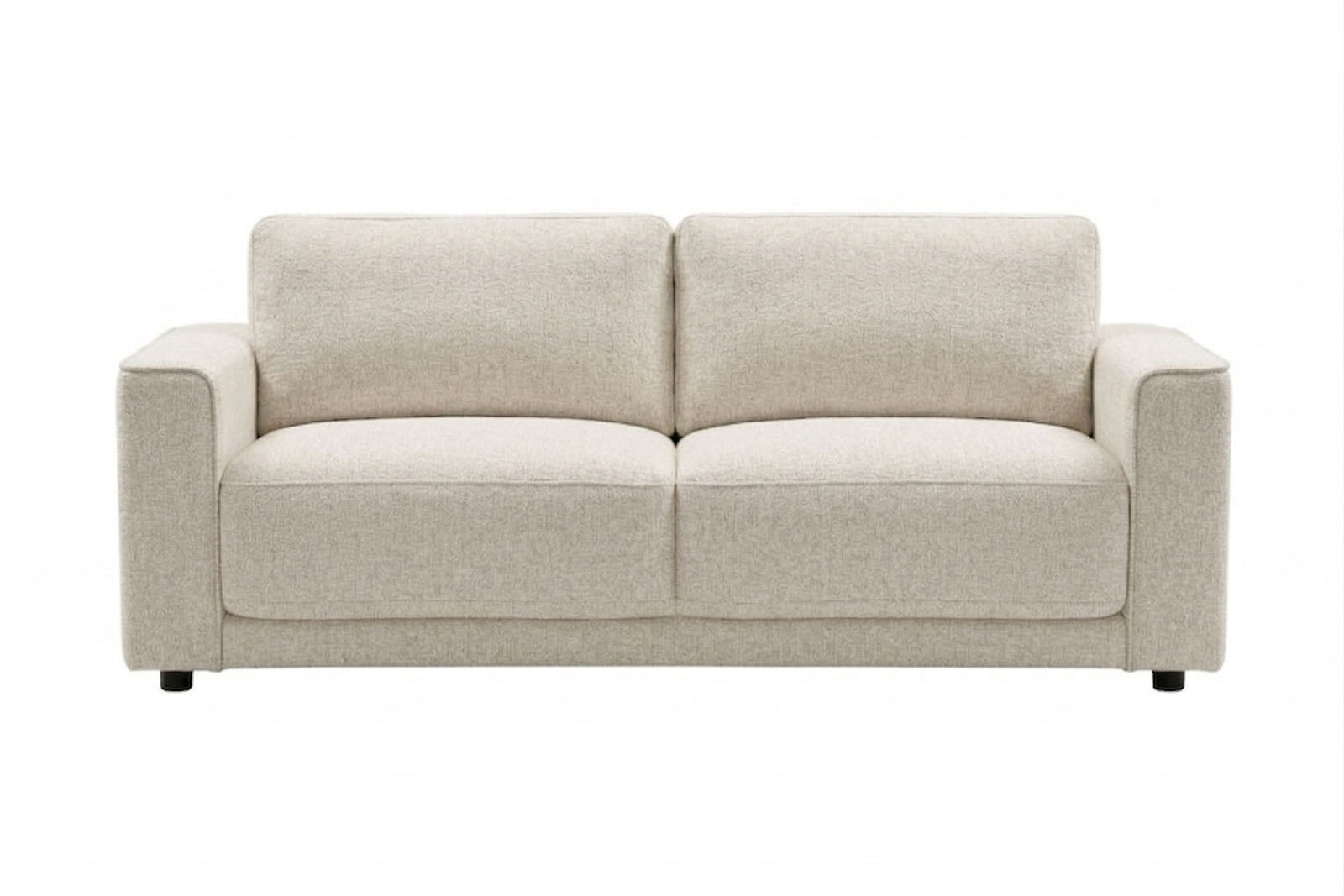 Luca 3 Seater Sofa – Oatmeal Chenille - Dante Furniture