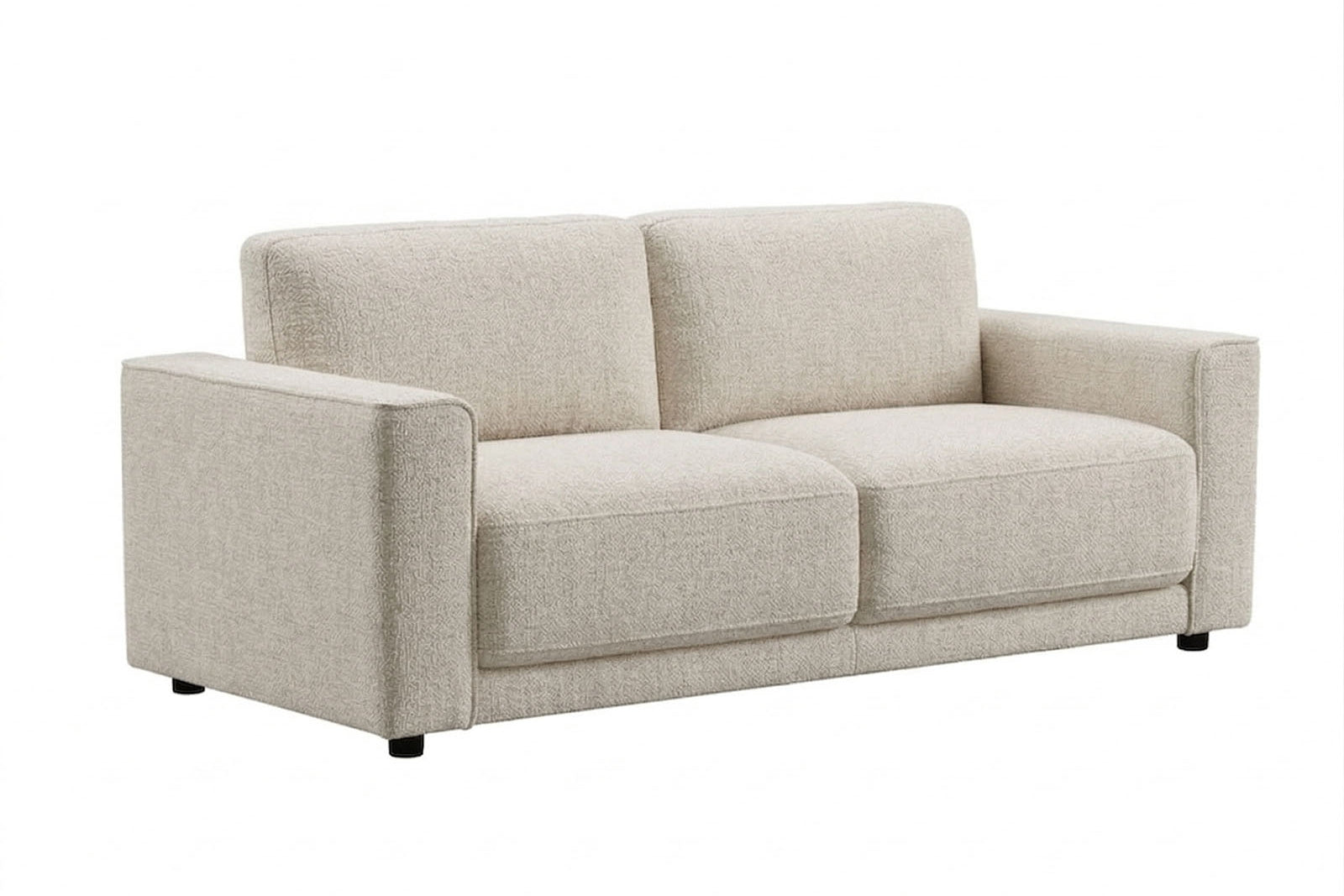Luca 3 Seater Sofa – Oatmeal Chenille - Dante Furniture