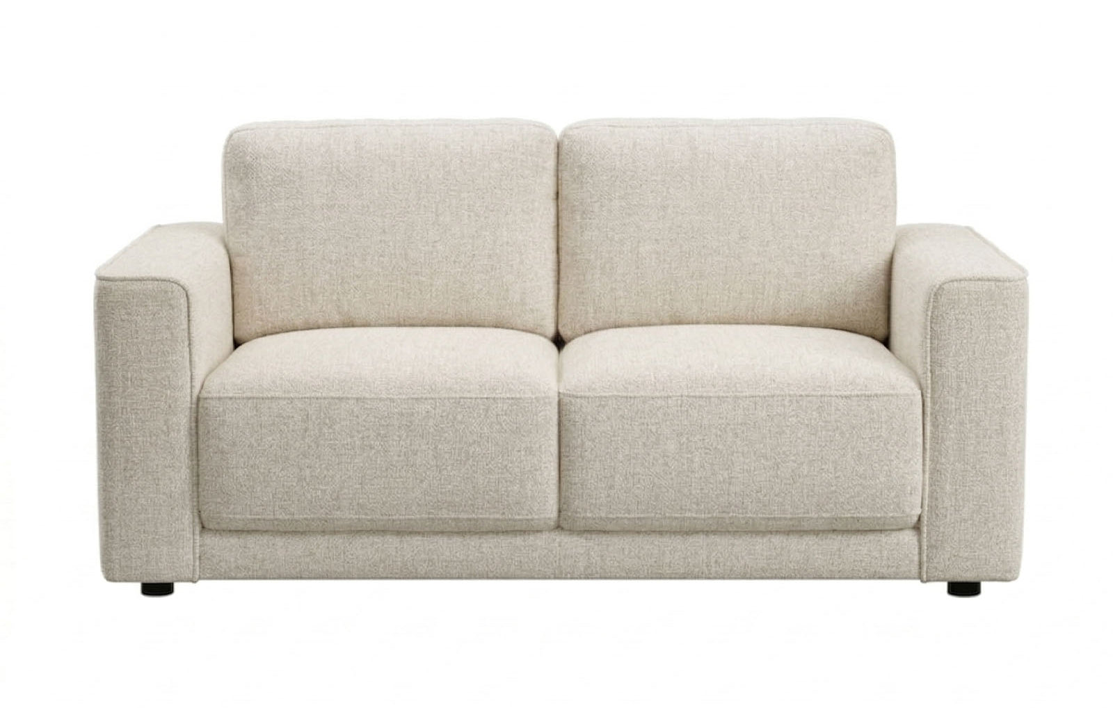 Luca 2 Seater Sofa – Oatmeal Chenille - Dante Furniture
