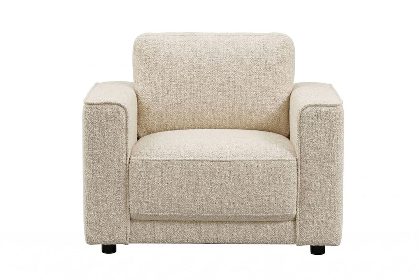 Luca Armchair – Oatmeal Chenille - Dante Furniture