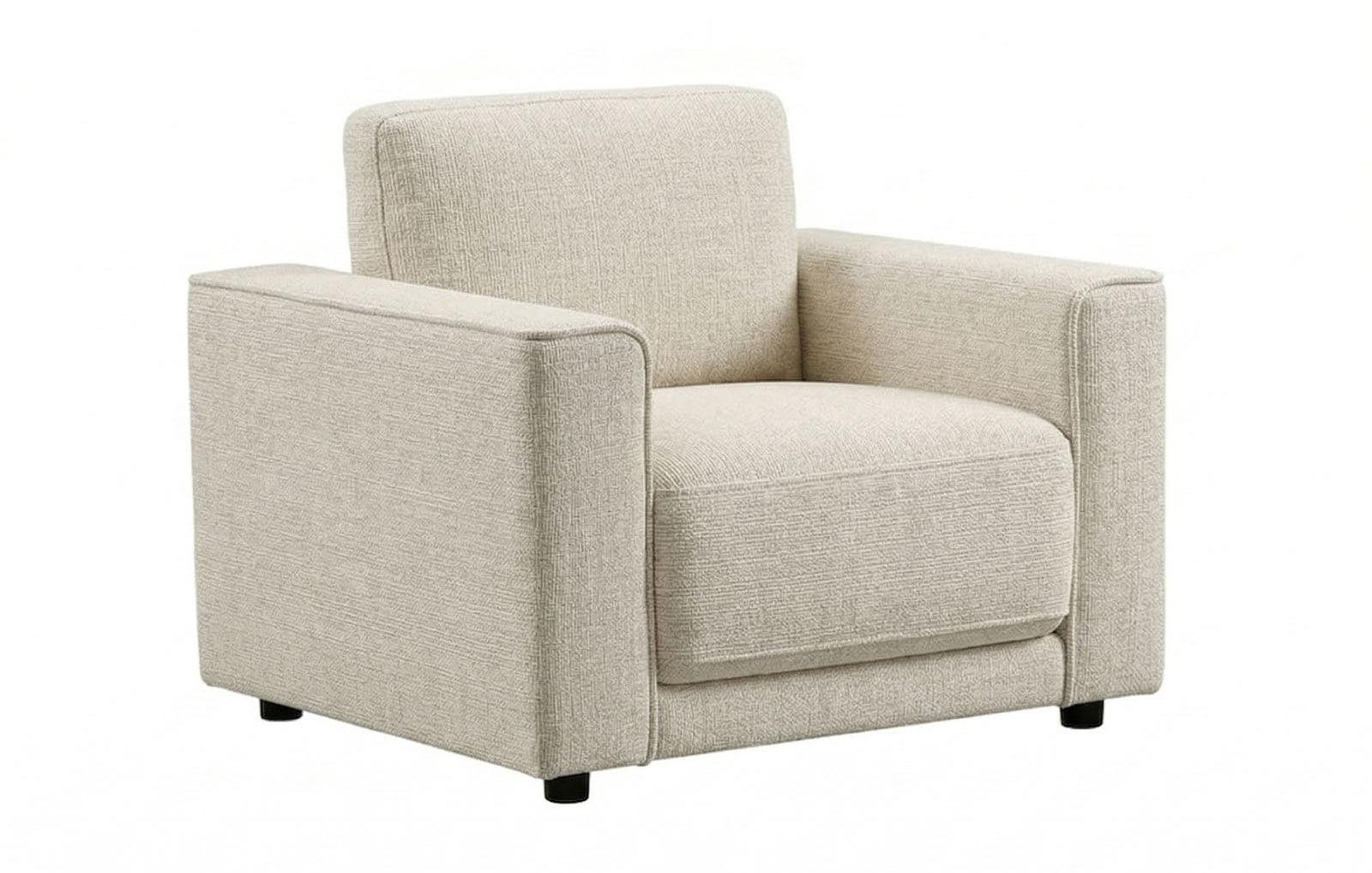 Luca Armchair – Oatmeal Chenille - Dante Furniture
