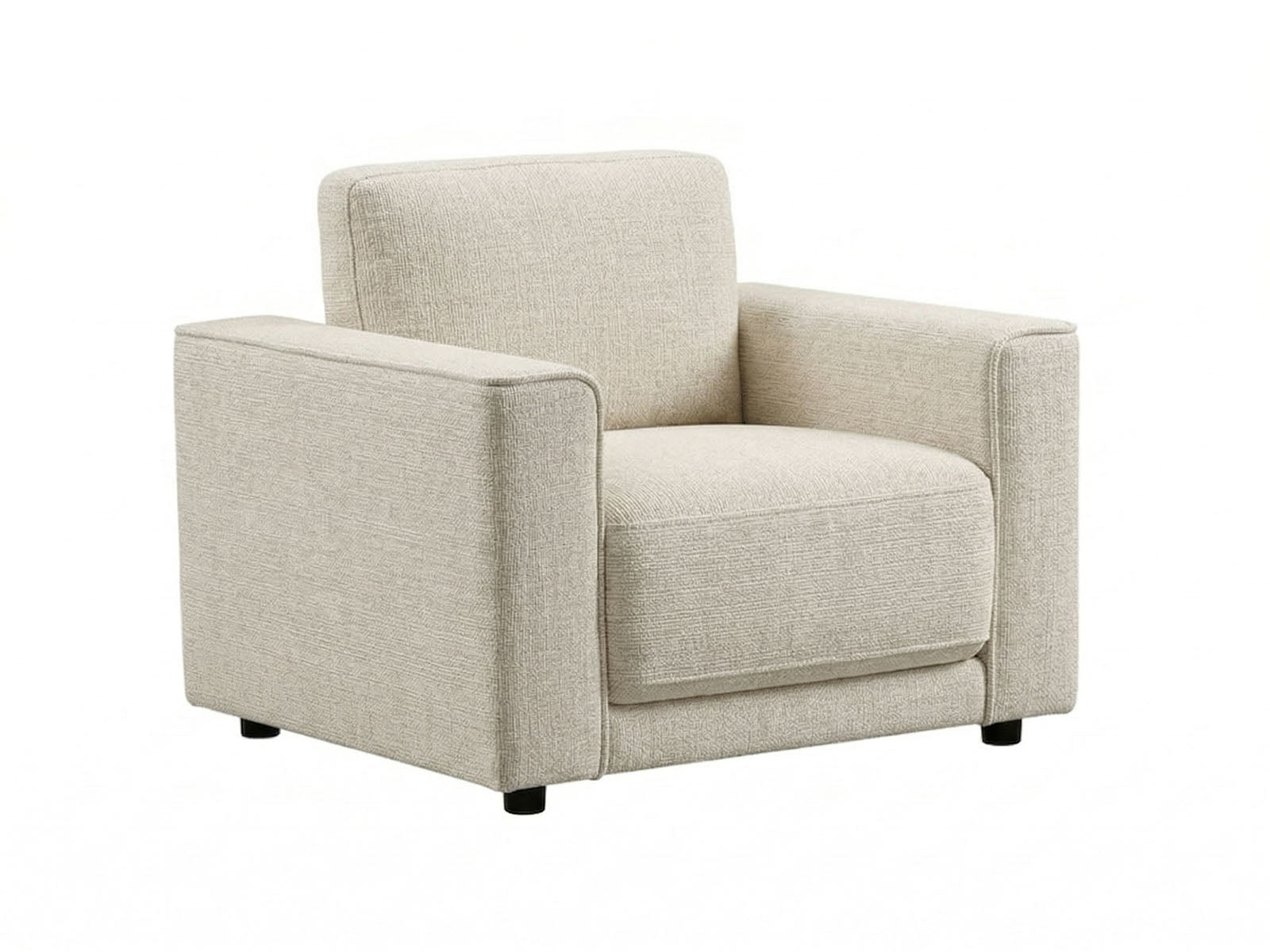 Luca Armchair – Oatmeal Chenille - Dante Furniture