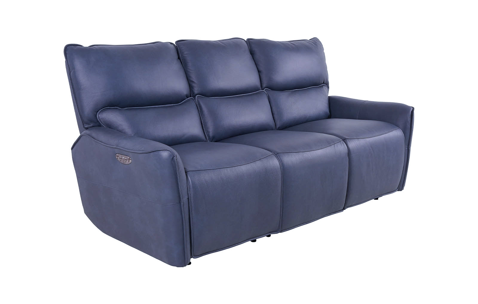 Gracie 3 Seater Smart Sofa Power Recliner - Midnight Blue - Dante Furniture