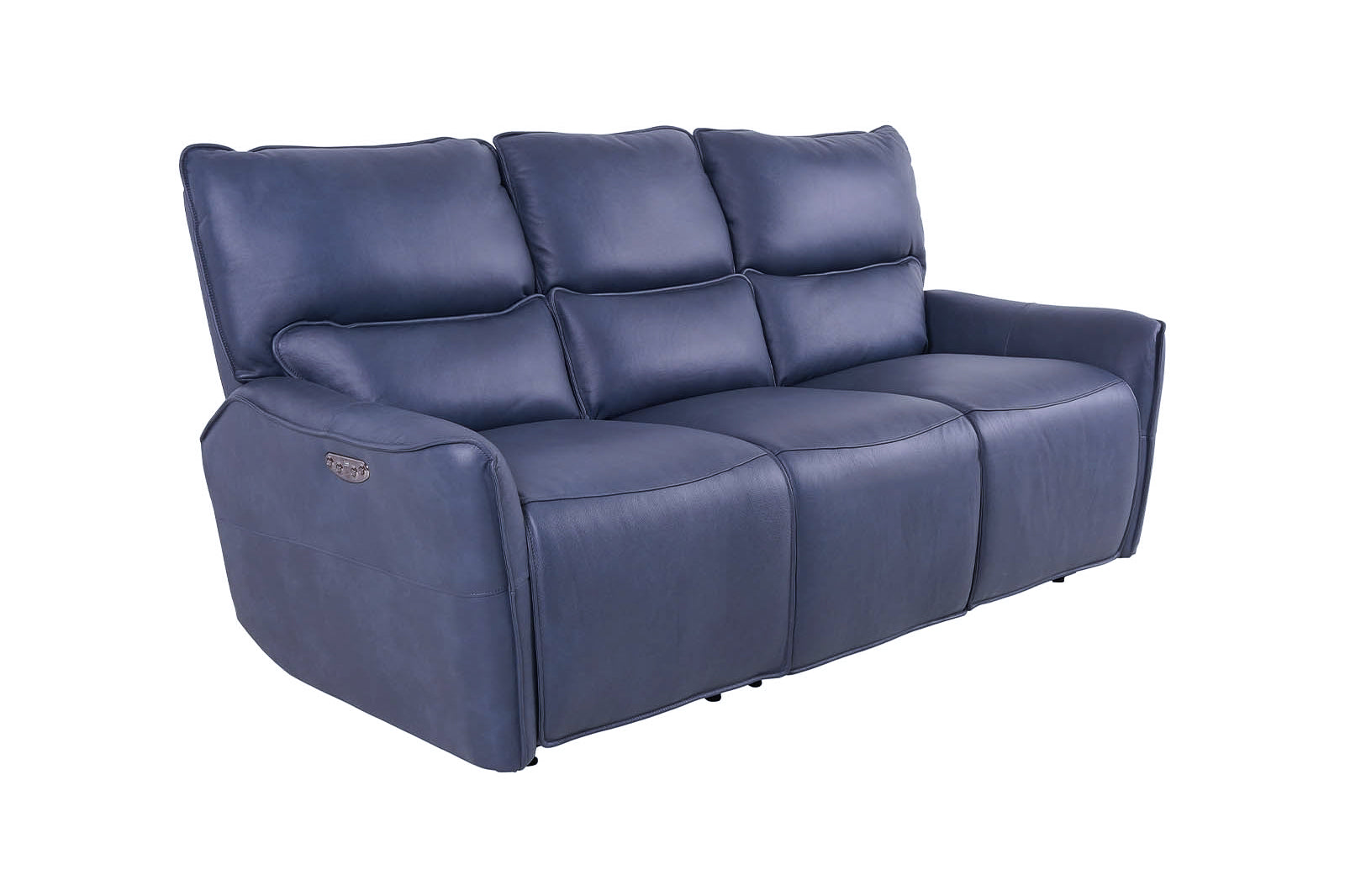 Gracie 3 Seater Smart Sofa Power Recliner - Midnight Blue - Dante Furniture