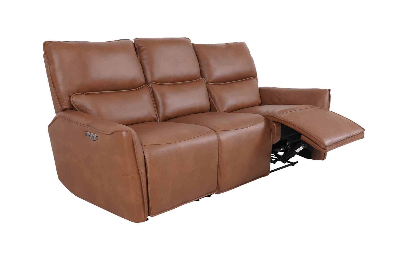 Gracie 3 Seater Smart Sofa Power Recliner - Tan - Dante Furniture