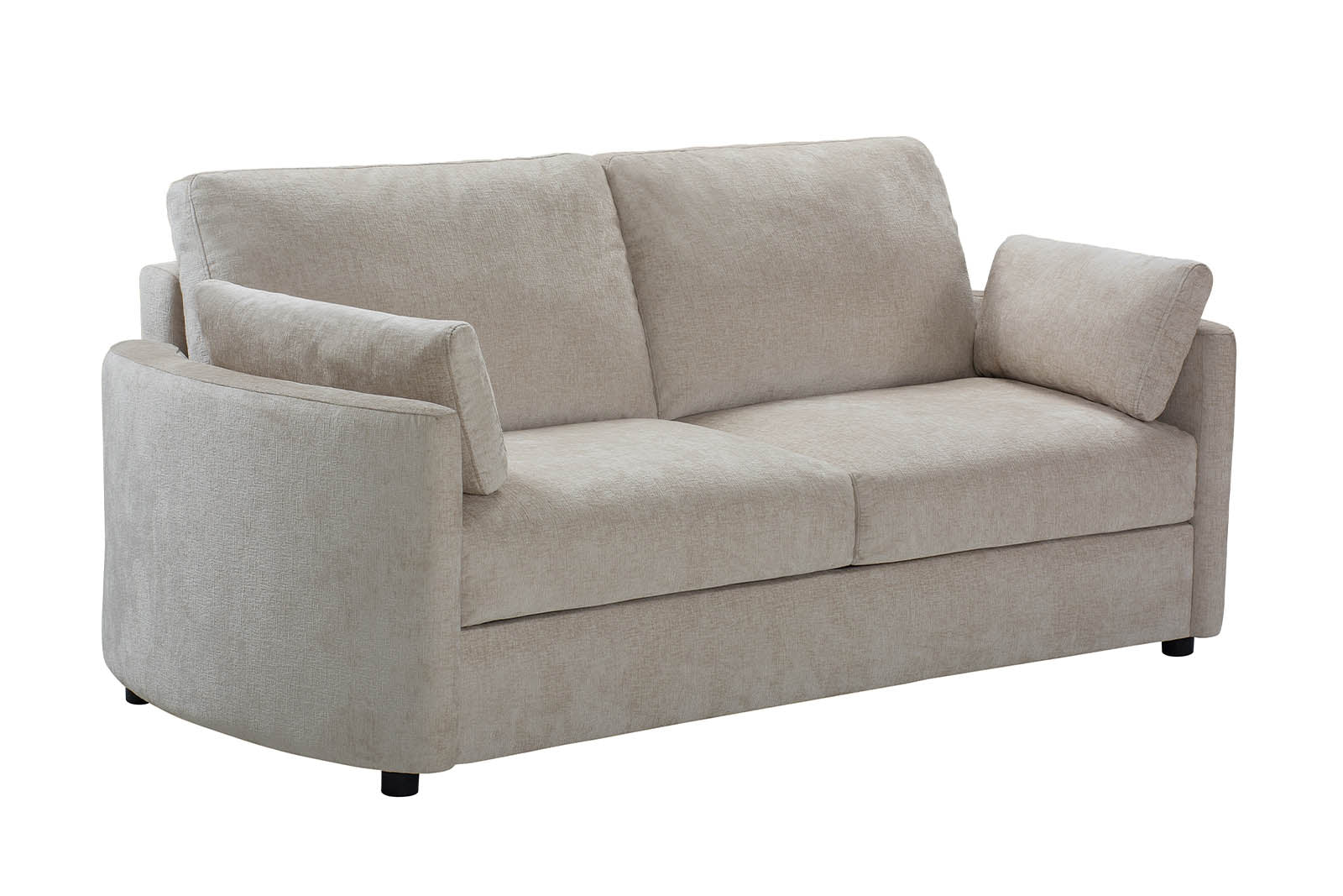 Abberton 2 Seater Sofa Bed - Beige - Dante Furniture