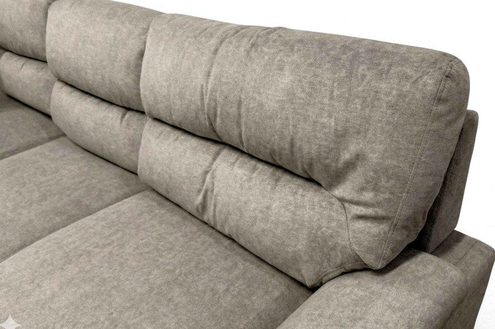 Verona Corner Sofa Bed Fabric LHF - Dark Grey - Dante Furniture