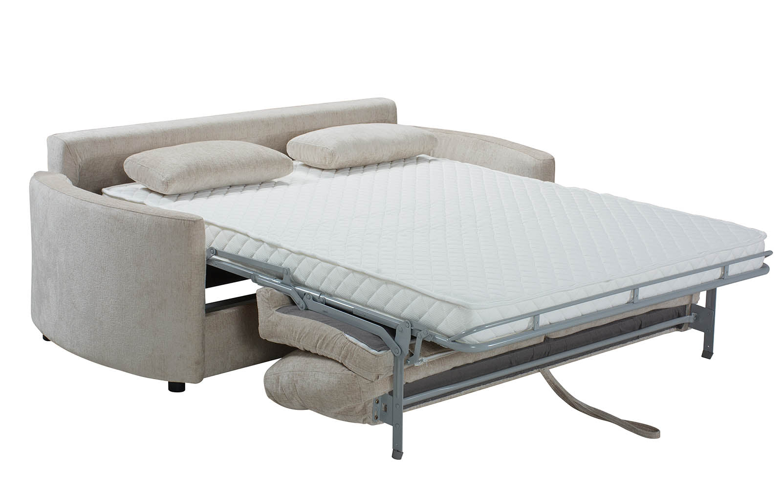 Abberton 2 Seater Sofa Bed - Beige - Dante Furniture