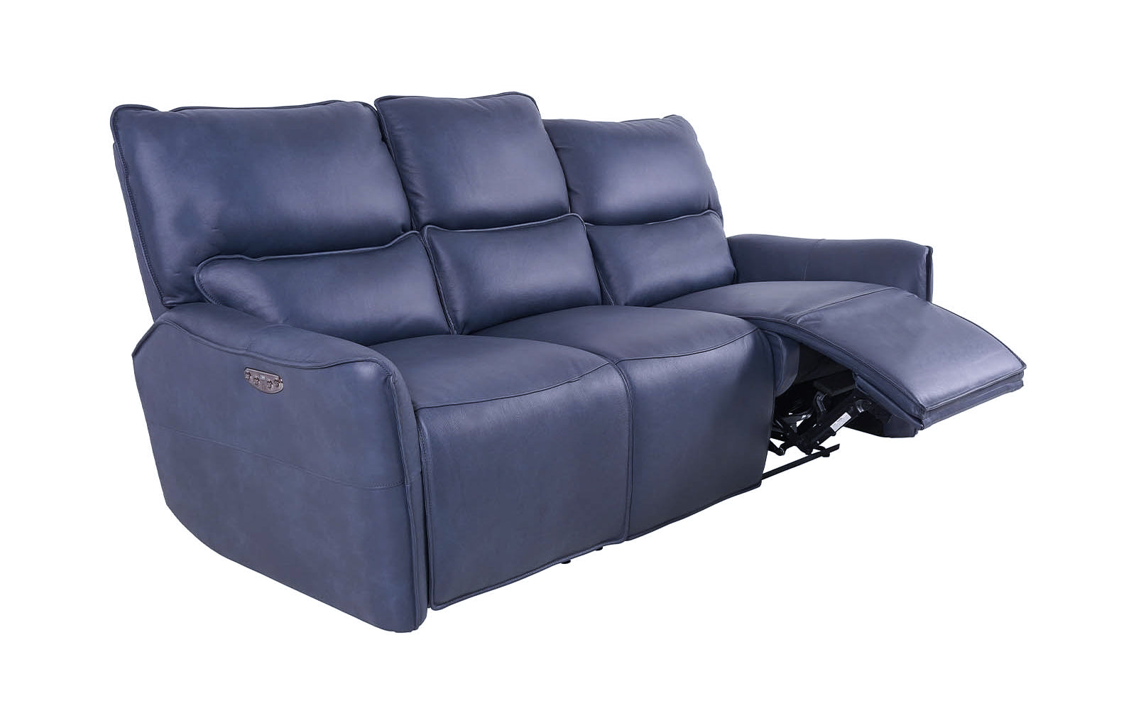 Gracie 3 Seater Smart Sofa Power Recliner - Midnight Blue - Dante Furniture