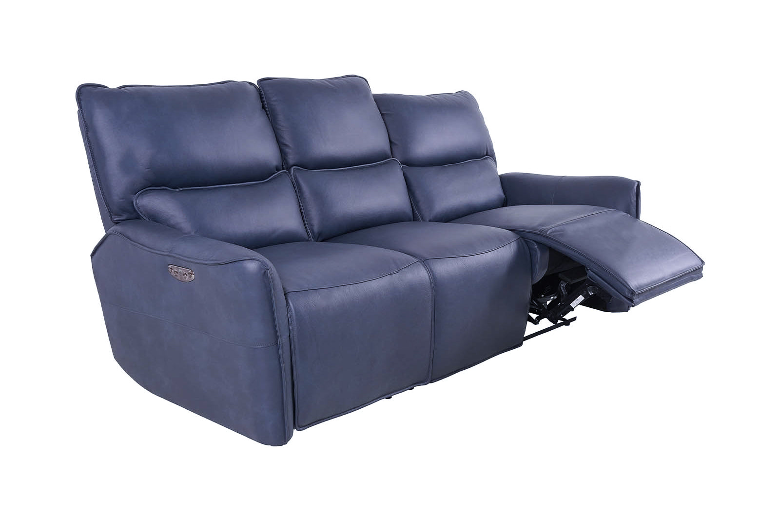 Gracie 3 Seater Smart Sofa Power Recliner - Midnight Blue - Dante Furniture