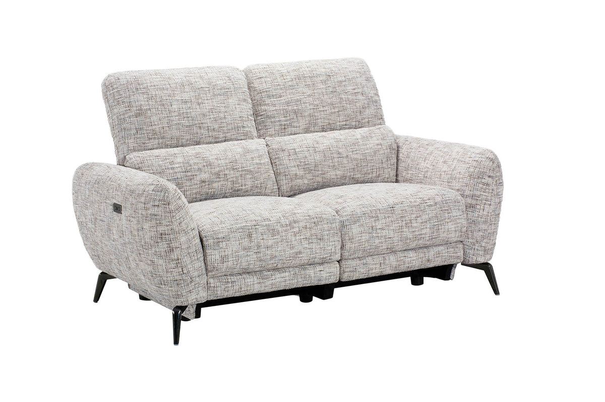Libby 2 Seater Power Recliner - Beige - Dante Furniture