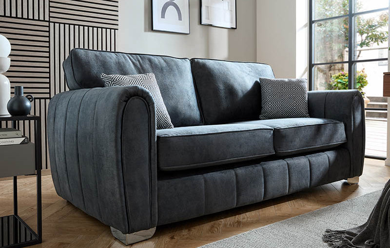 Eastmere 3 Seater Sofa - Granite Grey - Dante Furniture
